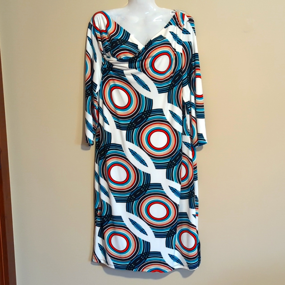 Liz Claiborne Trendy Geometric Dress